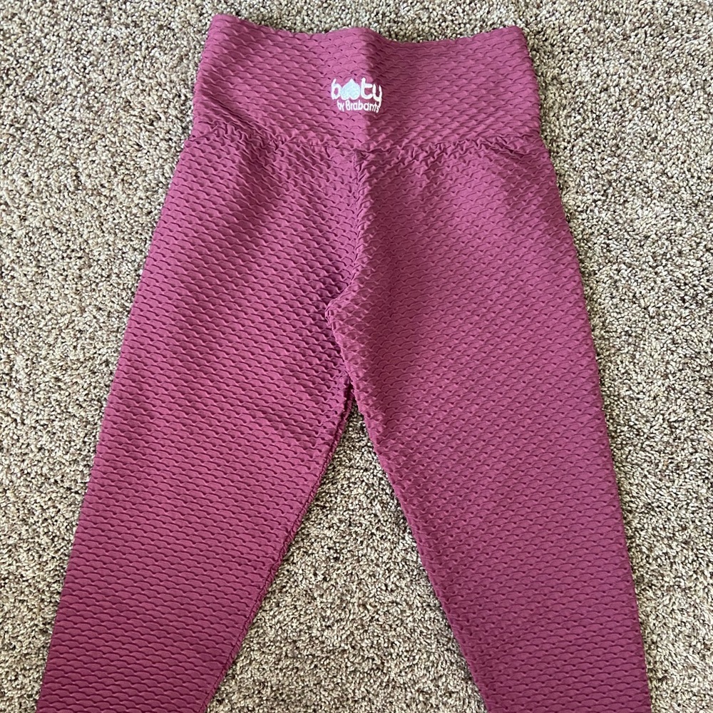 Booty by Brabants cropped burnt rose croco skin